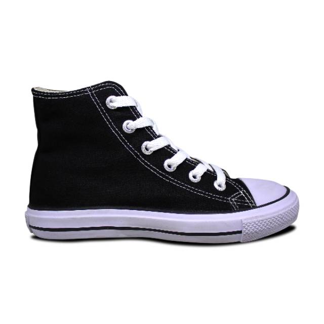 Johnson Basketball Highcut (HC) Black White
