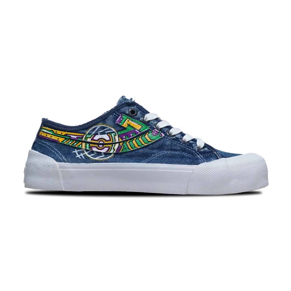 Galaxy Pro Lowcut Denim Bionic Emerald (Limited Collabs DebbyDbay)
