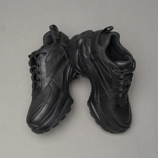 Sepatu Sneakers Wanita Johnson - iota Black