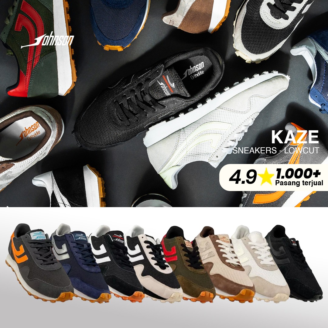 SEPATU SNEAKERS JOHNSON - KAZE