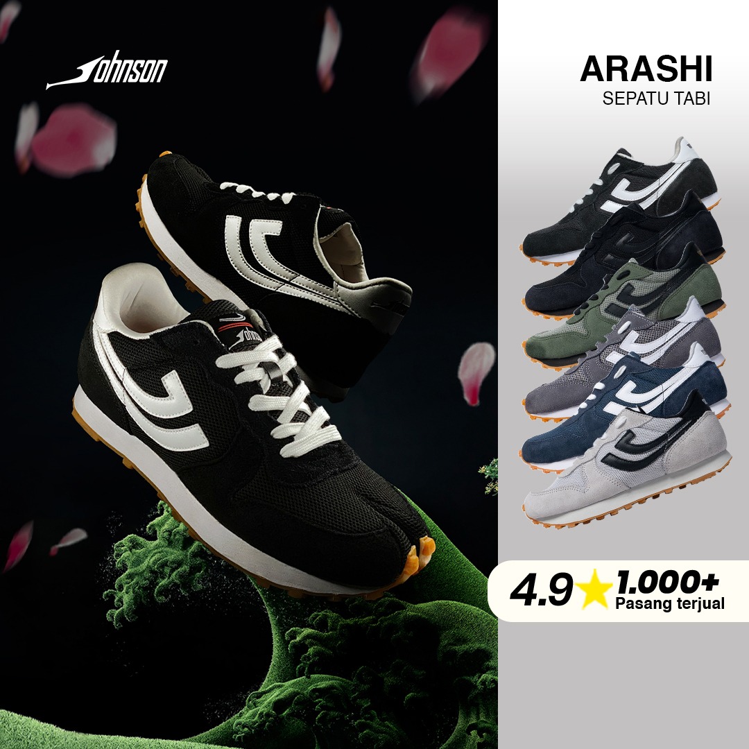 Sepatu Tabi Johnson - Arashi