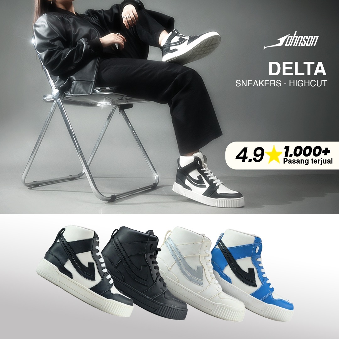 Johnson - Delta Highcut (HC) Black White