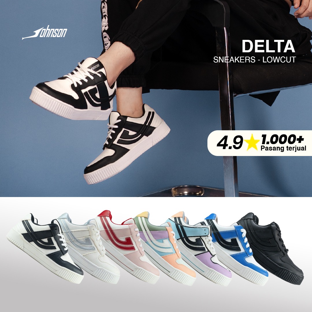 Johnson - Delta Lowcut (LC) Black White