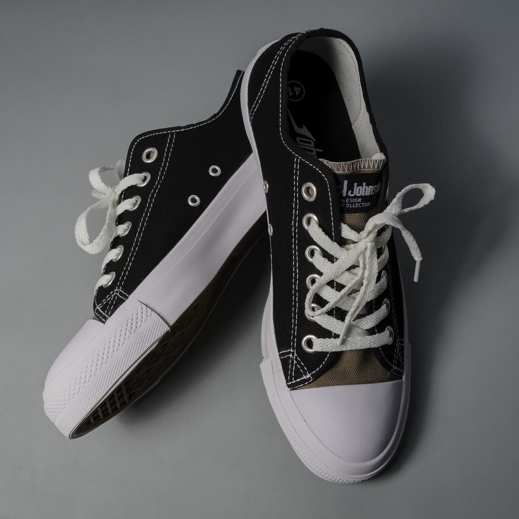 Johnson Basic Lowcut (LC) Black Grey