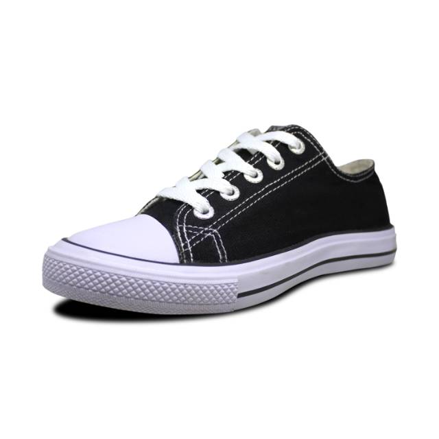 Johnson BasketBall Lowcut (LC) Black White