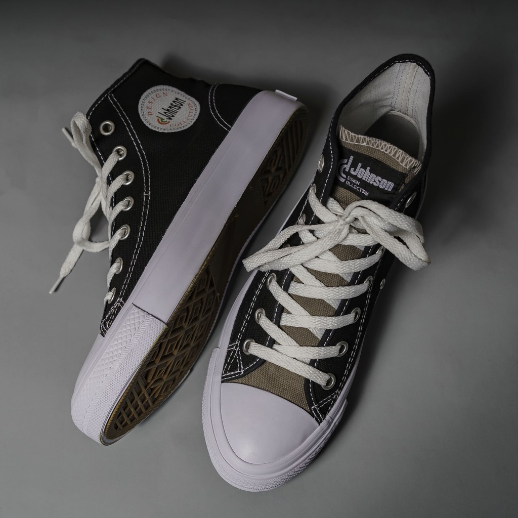 Johnson Basic Colour Highcut (HC) Black Grey