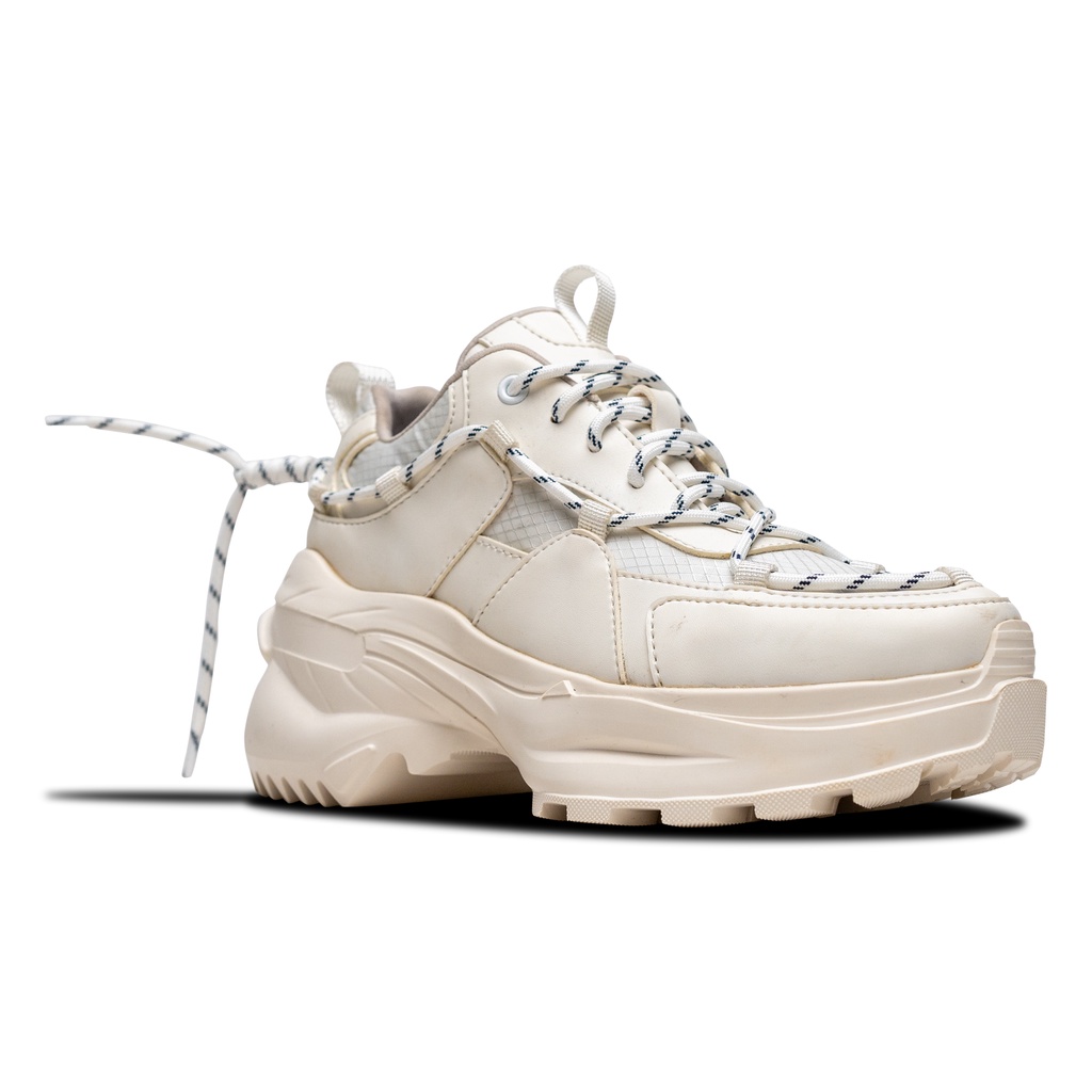 Sepatu Sneakers Wanita Johnson - Beta White