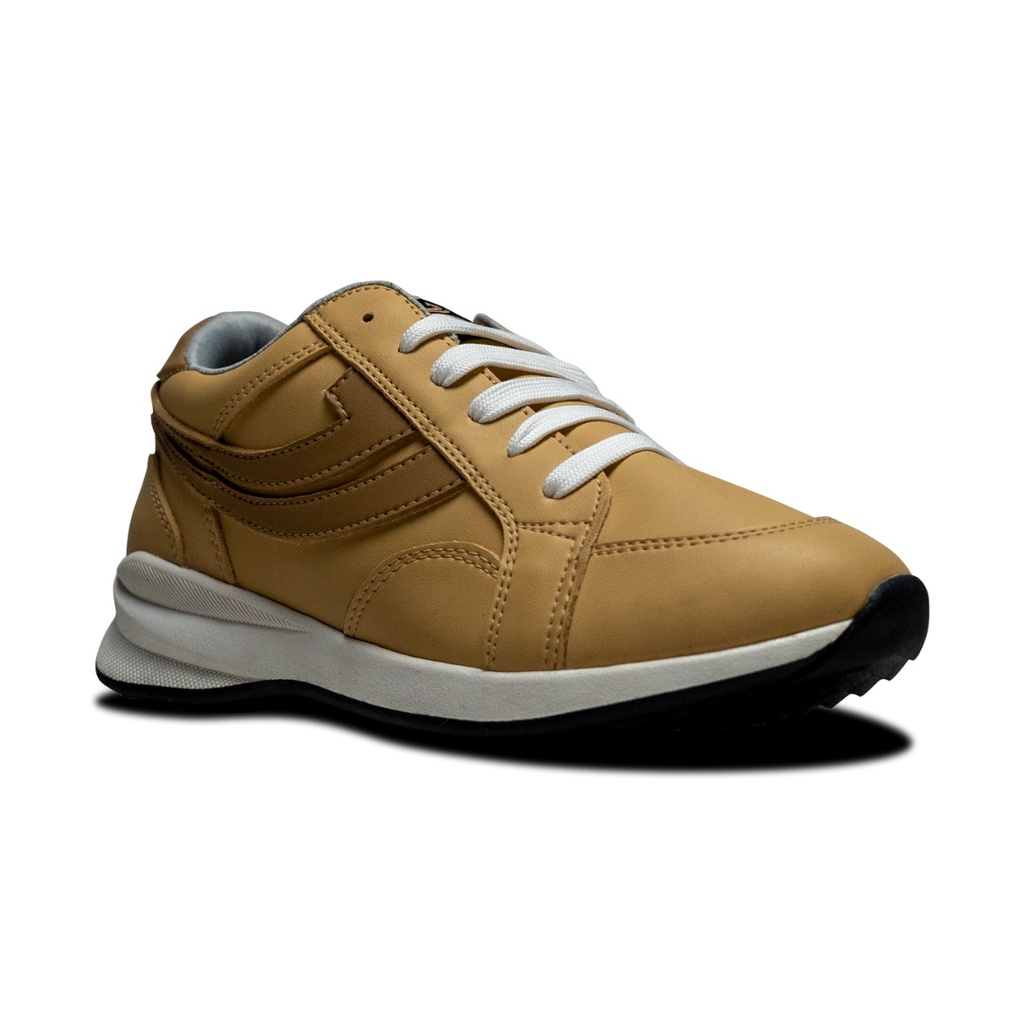 Sepatu Sneakers Wanita Johnson - Zeta Beige | Green | Black
