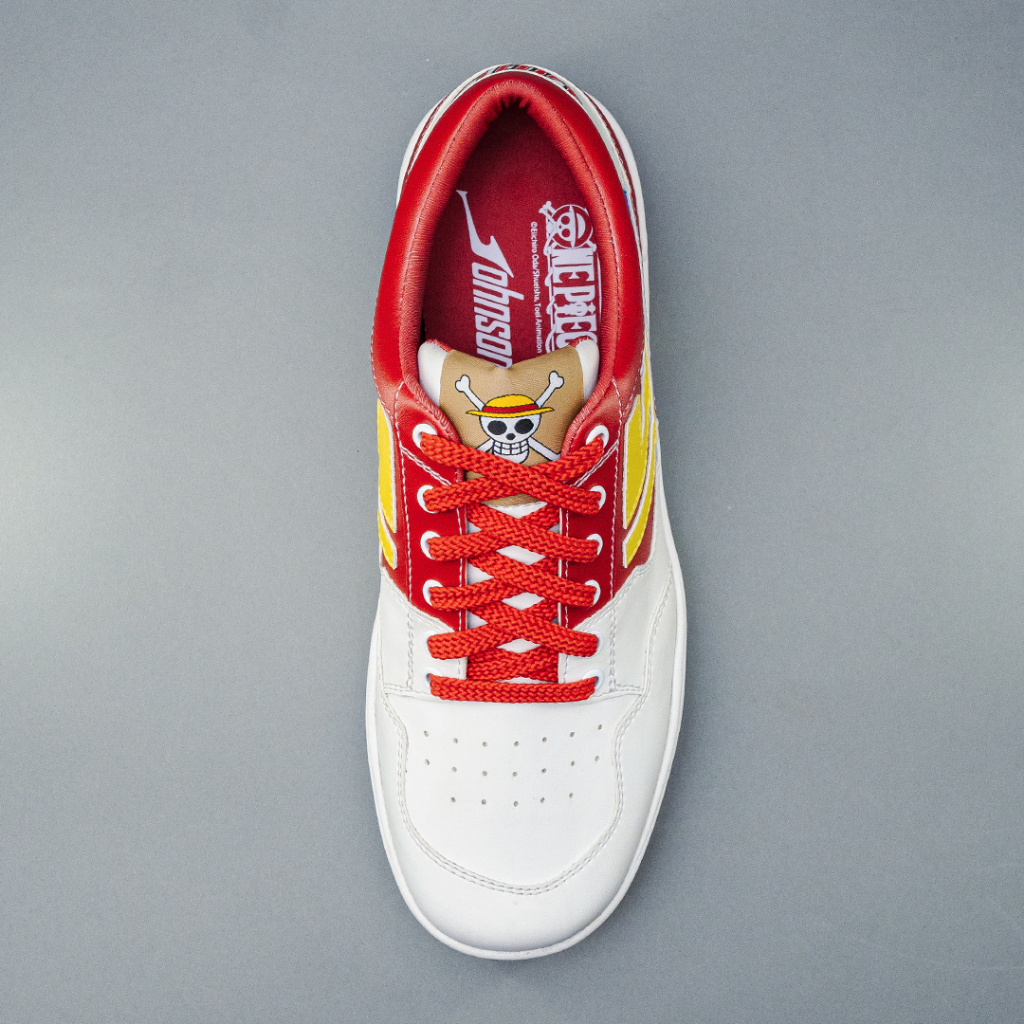 SEPATU SNEAKERS JOHNSON X ONE PIECE - LUFFY
