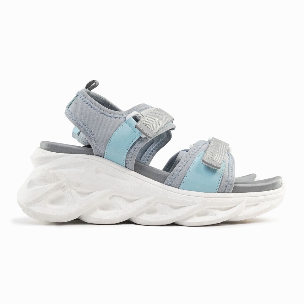 Sandal Wanita Johnson - Volant Grey