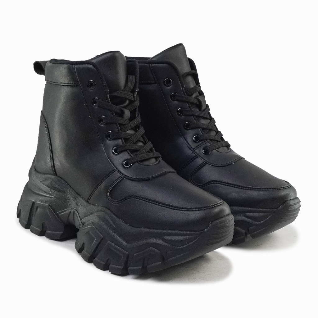 SEPATU SNEAKERS WANITA JOHNSON - ERIS BLACK