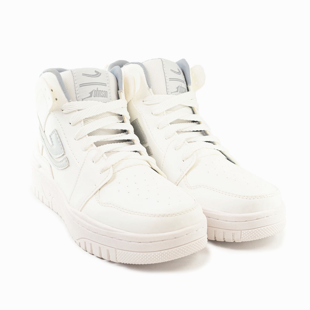 SEPATU SNEAKERS JOHNSON - DELTA V.2 HIGHCUT (HC) WHITE