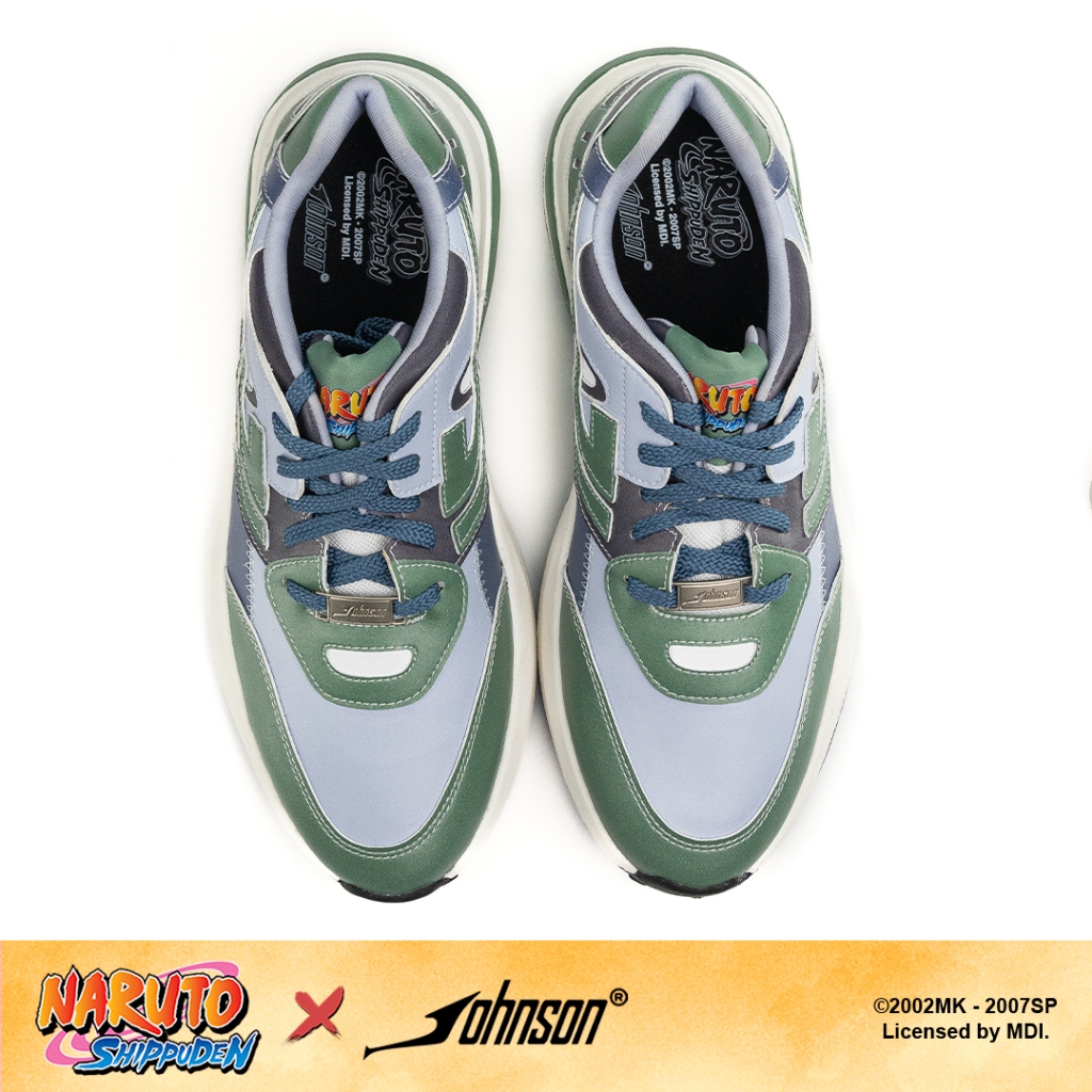SEPATU SNEAKERS JOHNSON X NARUTO SHIPPUDEN - KAKASHI