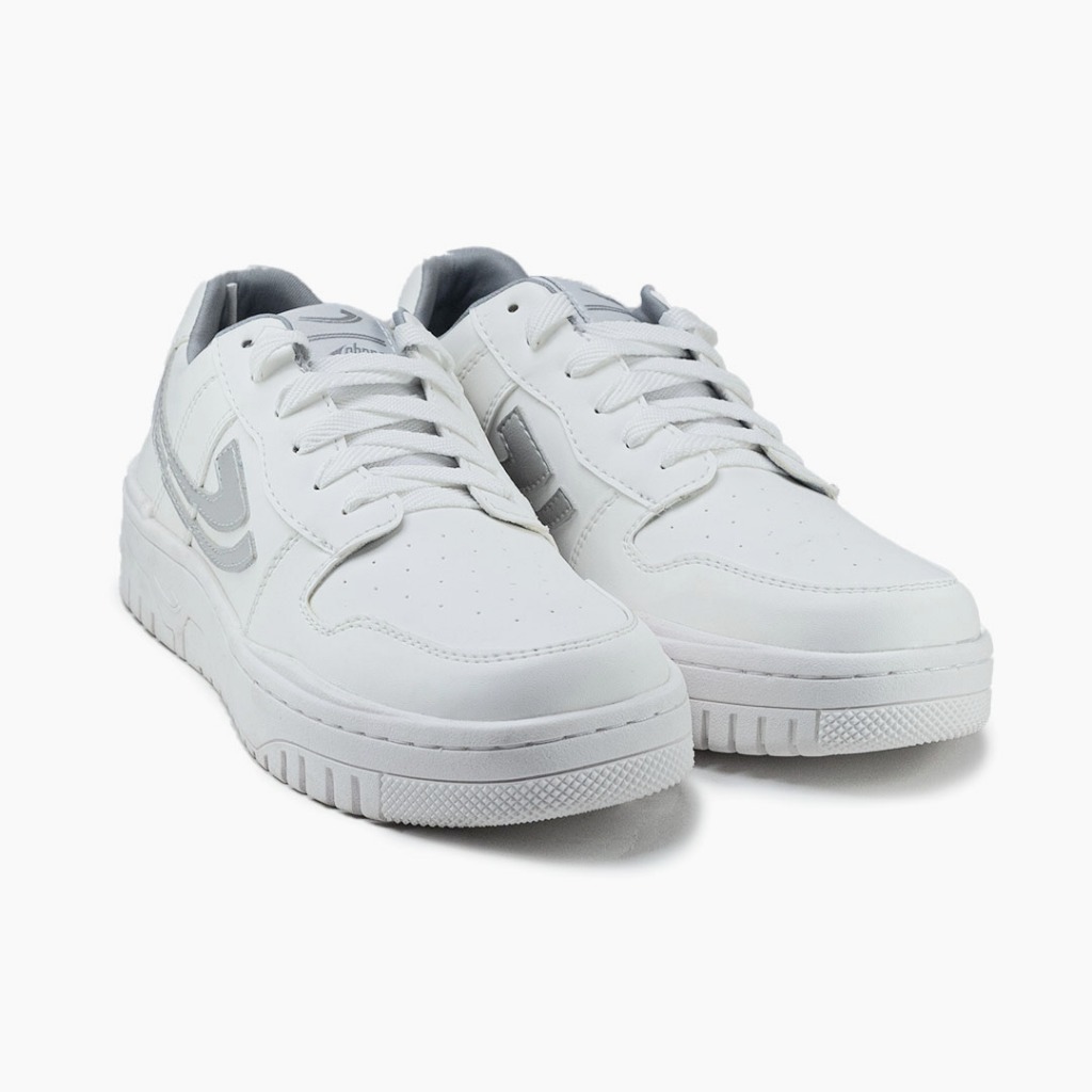 SEPATU SNEAKERS JOHNSON - DELTA V.2 LOWCUT (LC) WHITE