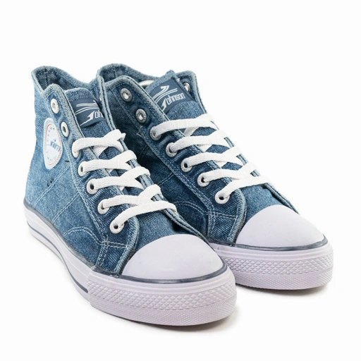 SEPATU SNEAKERS JOHNSON - CLASSIC HIGHCUT DENIM