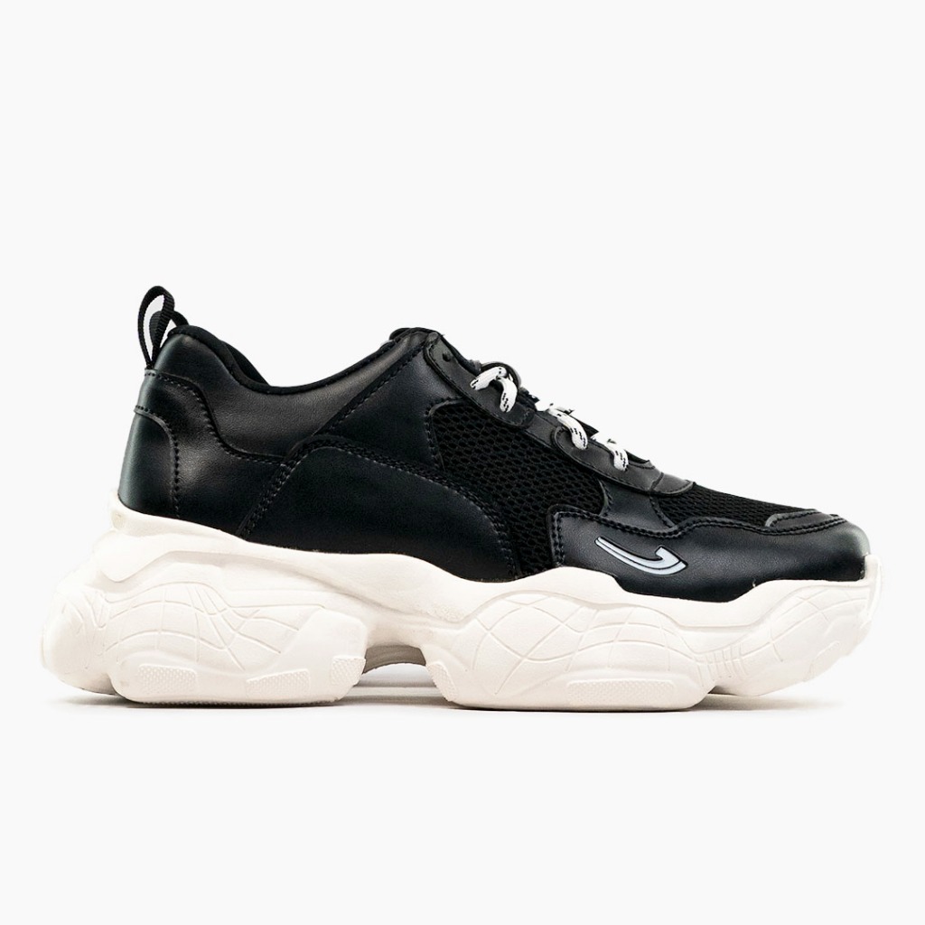 Sepatu Sneakers Wanita Johnson - ion Black