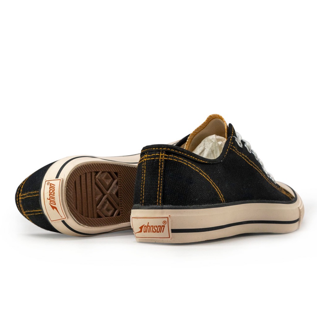Johnson - Basic Lowcut (LC) Black Milky