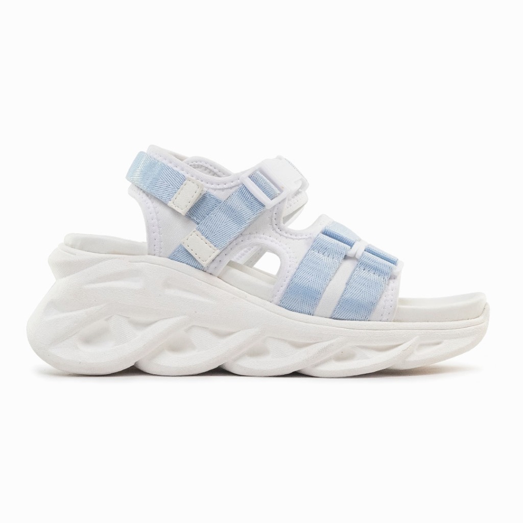 Sandal Wanita Johnson - Pisces White Blue