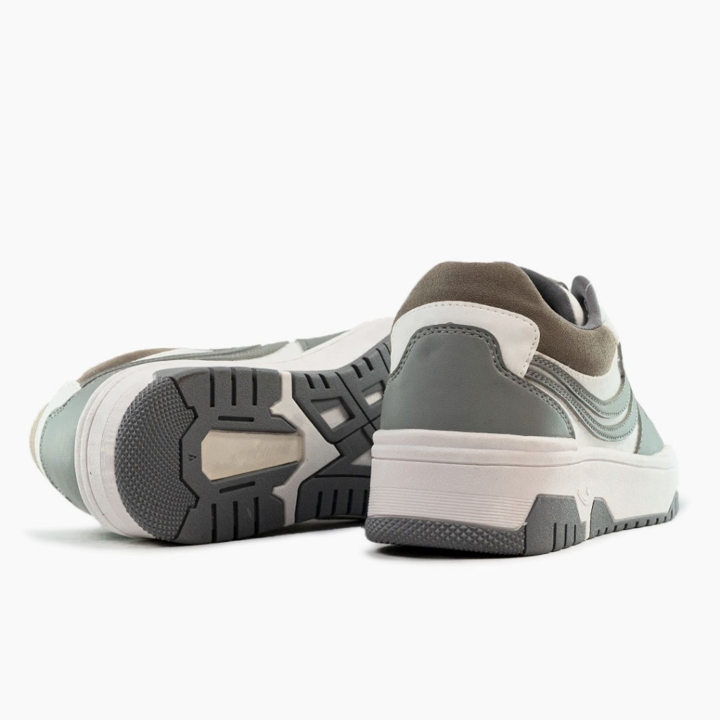 Sepatu Sneakers Johnson - Phoenix White Grey