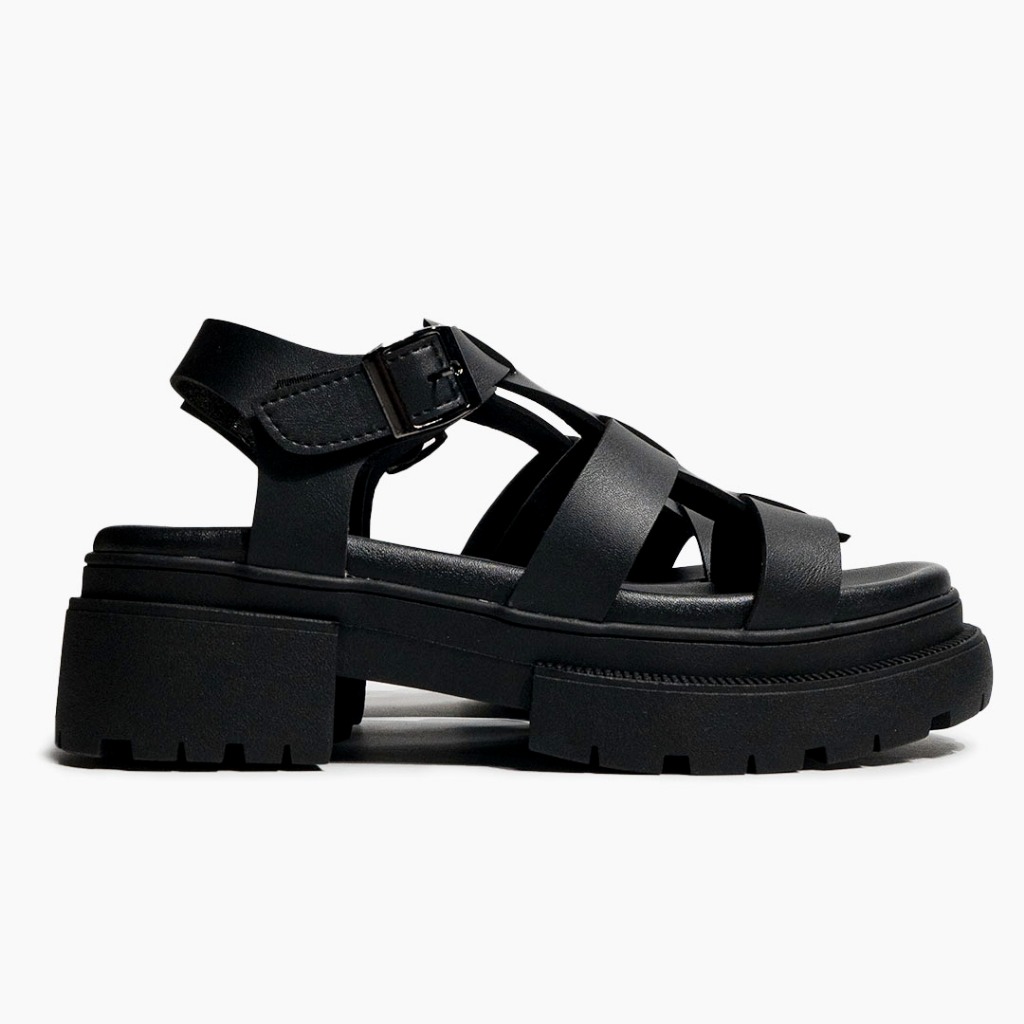 SANDAL WANITA JOHNSON - ZOE BLACK