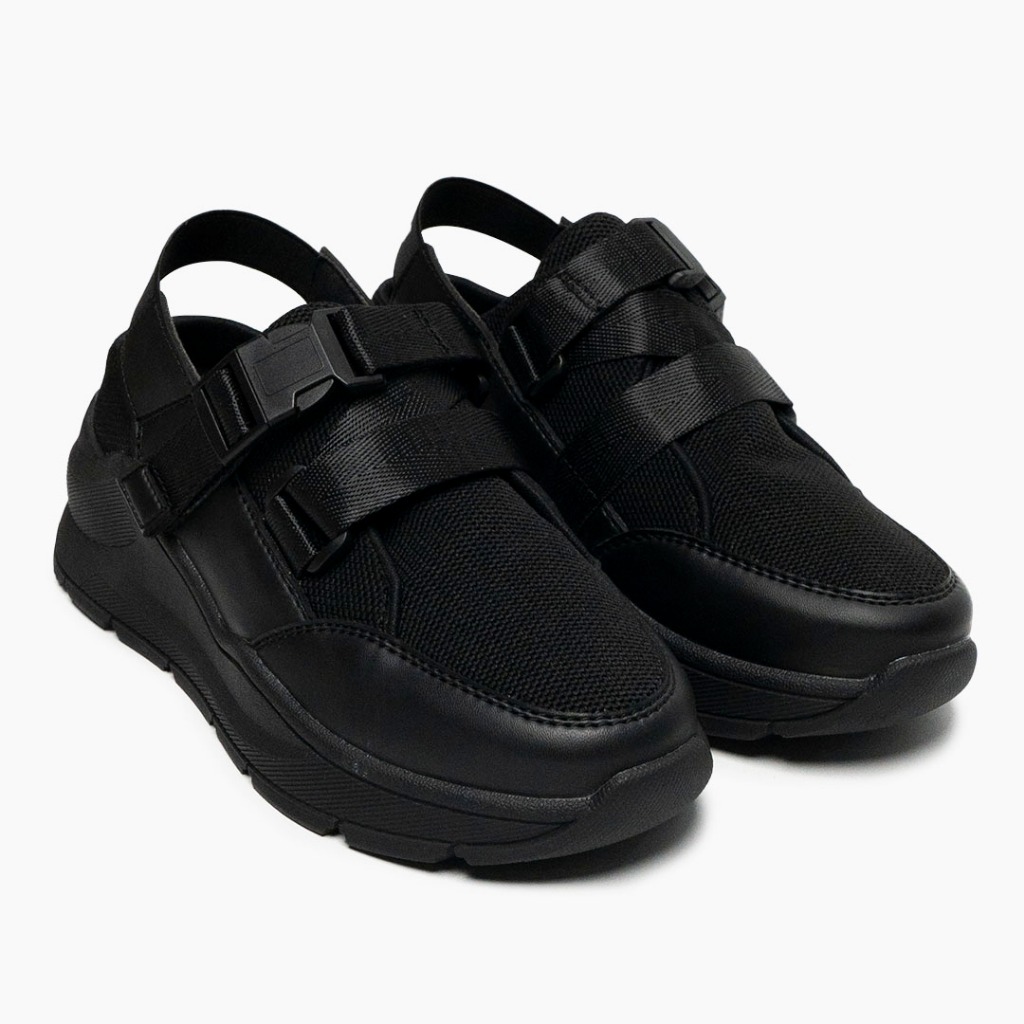 SEPATU SNEAKERS JOHNSON - DRAGON (LADIES) BLACK