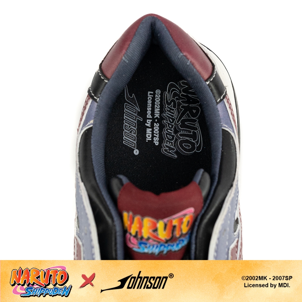 SEPATU SNEAKERS JOHNSON X NARUTO SHIPPUDEN - ITACHI