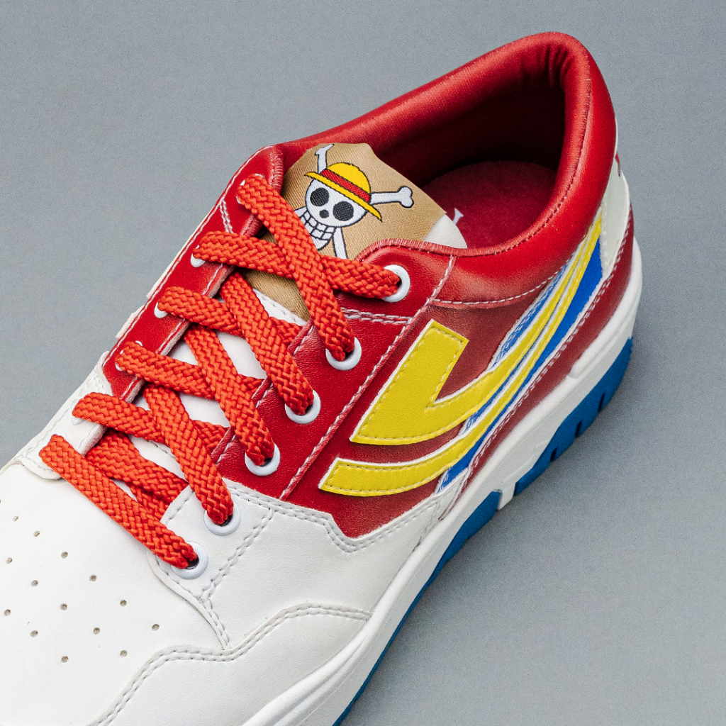 SEPATU SNEAKERS JOHNSON X ONE PIECE - LUFFY