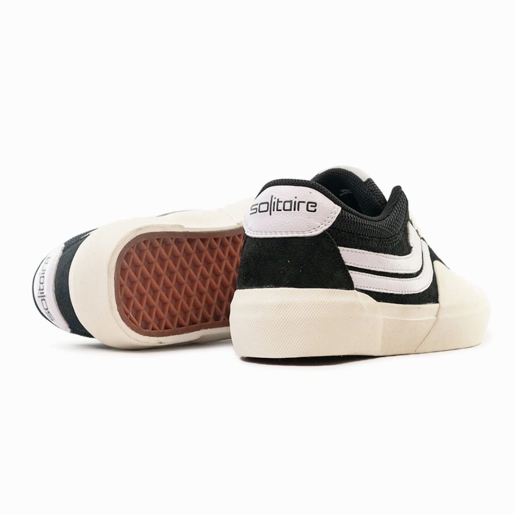 SEPATU SNEAKERS JOHNSON SOLITAIRE - V001 LOWCUT (LC) BLACK