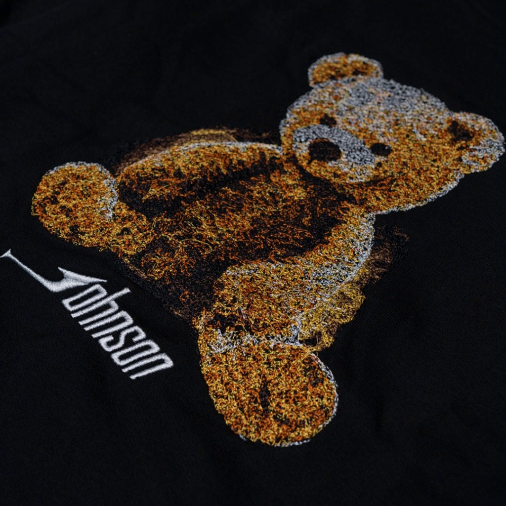 Johnson - Crewneck Bear Black