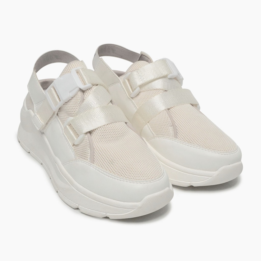 SEPATU SNEAKERS JOHNSON - DRAGON (LADIES) WHITE