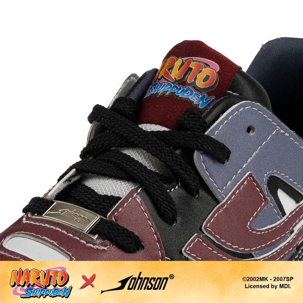 SEPATU SNEAKERS JOHNSON X NARUTO SHIPPUDEN - ITACHI