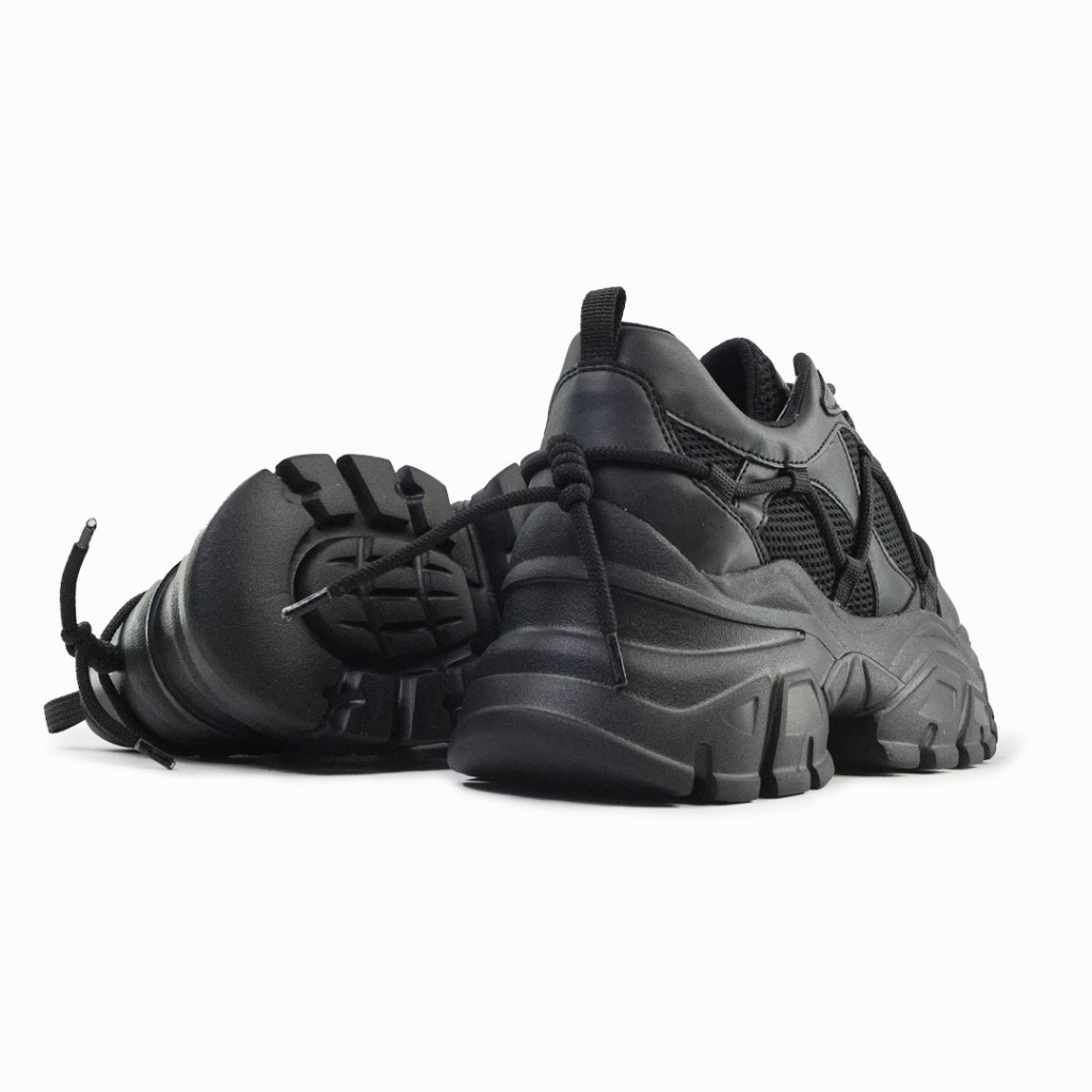 SEPATU SNEAKERS WANITA JOHNSON - IRIS BLACK