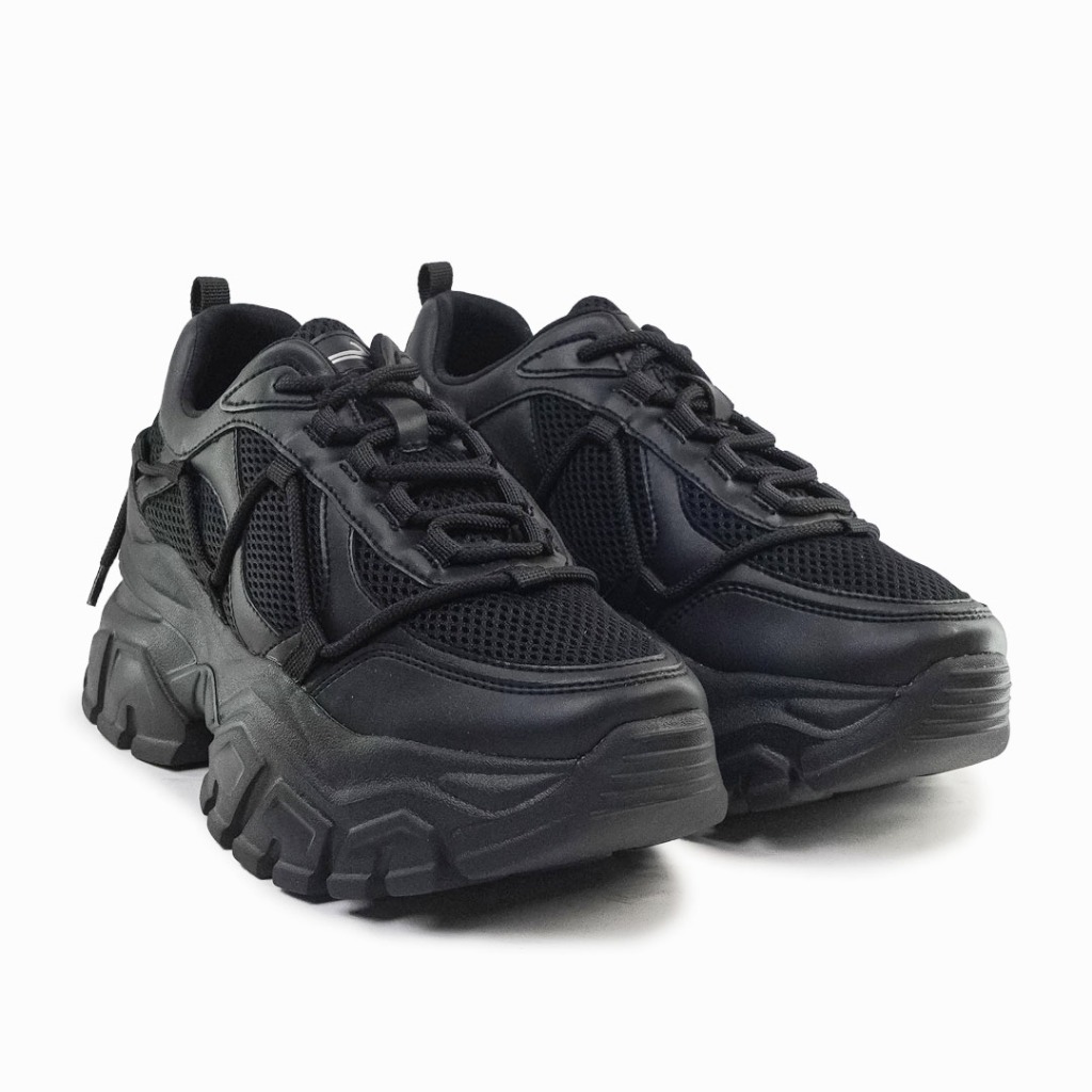 SEPATU SNEAKERS WANITA JOHNSON - IRIS BLACK