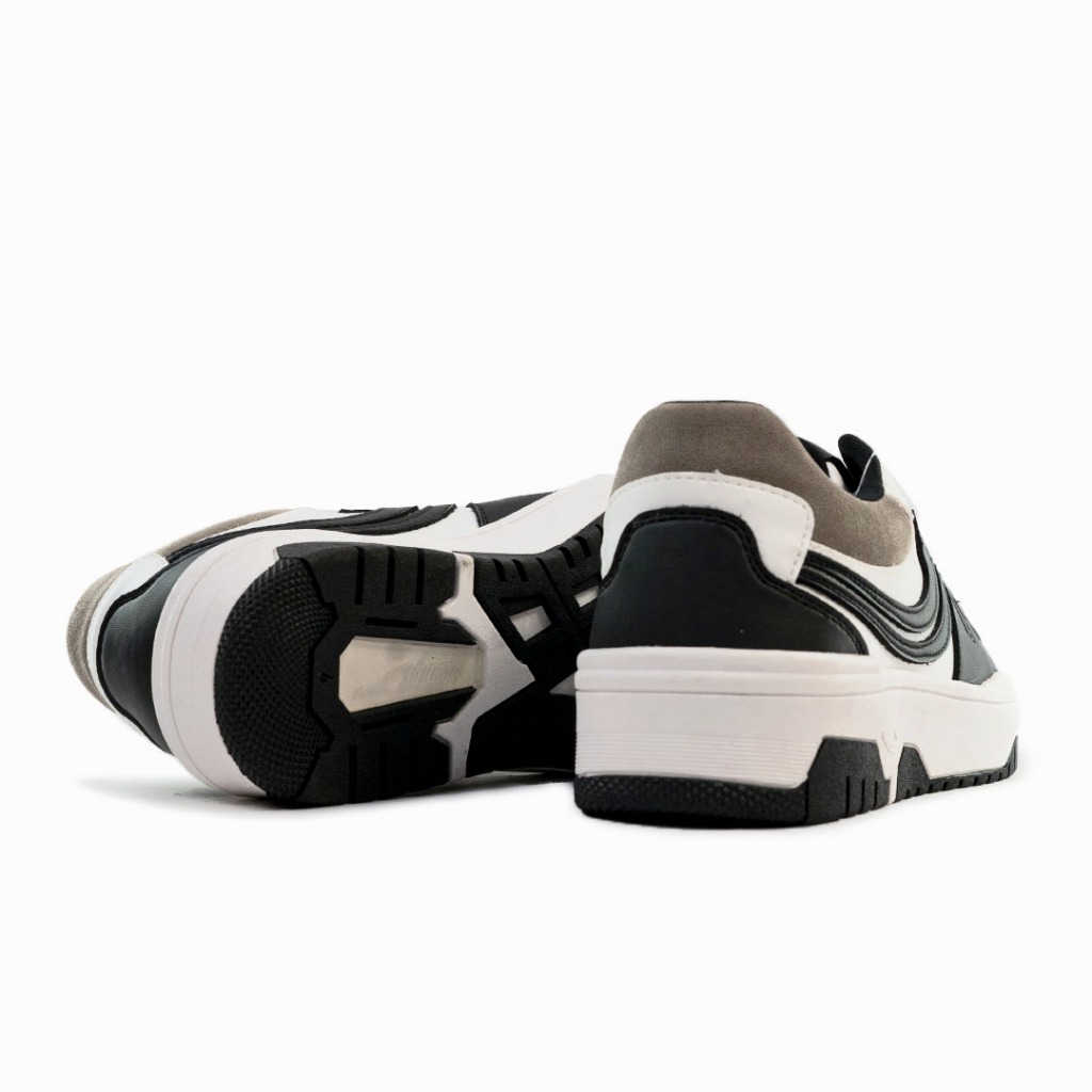 Sepatu Sneakers Johnson - Phoenix Black White
