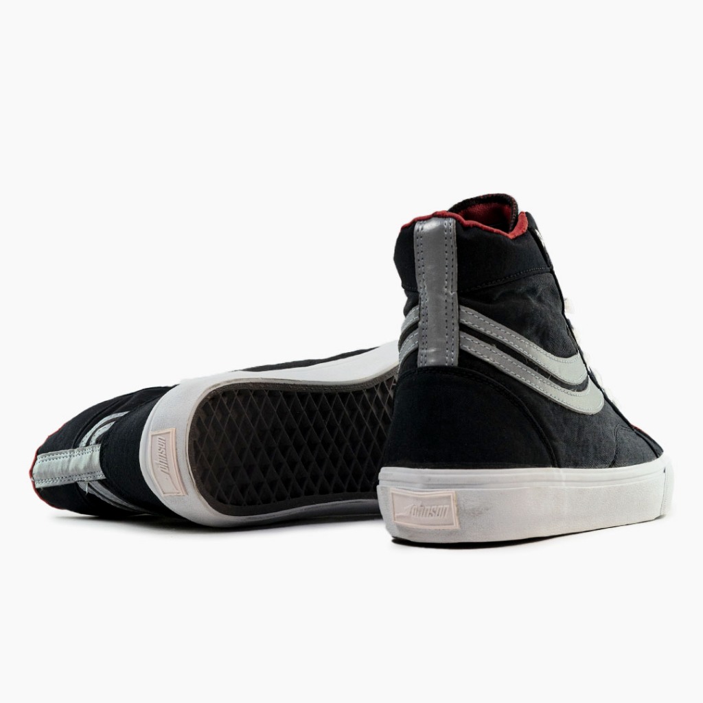 SEPATU SNEAKERS JOHNSON - ORION HIGHCUT (HC) BLACK WHITE 3M