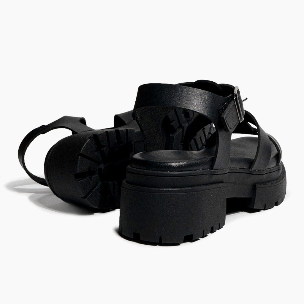 SANDAL WANITA JOHNSON - ZOE BLACK