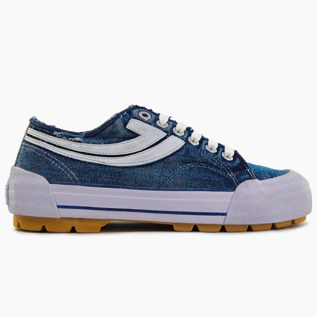 SEPATU SNEAKERS JOHNSON - REBEL LOWCUT (LC) DENIM