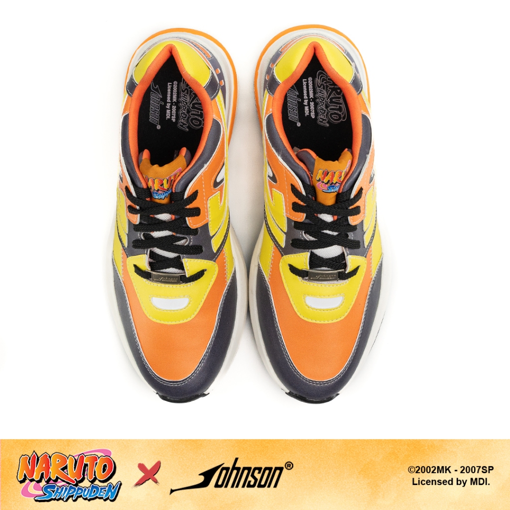 SEPATU SNEAKERS JOHNSON X NARUTO SHIPPUDEN - NARUTO