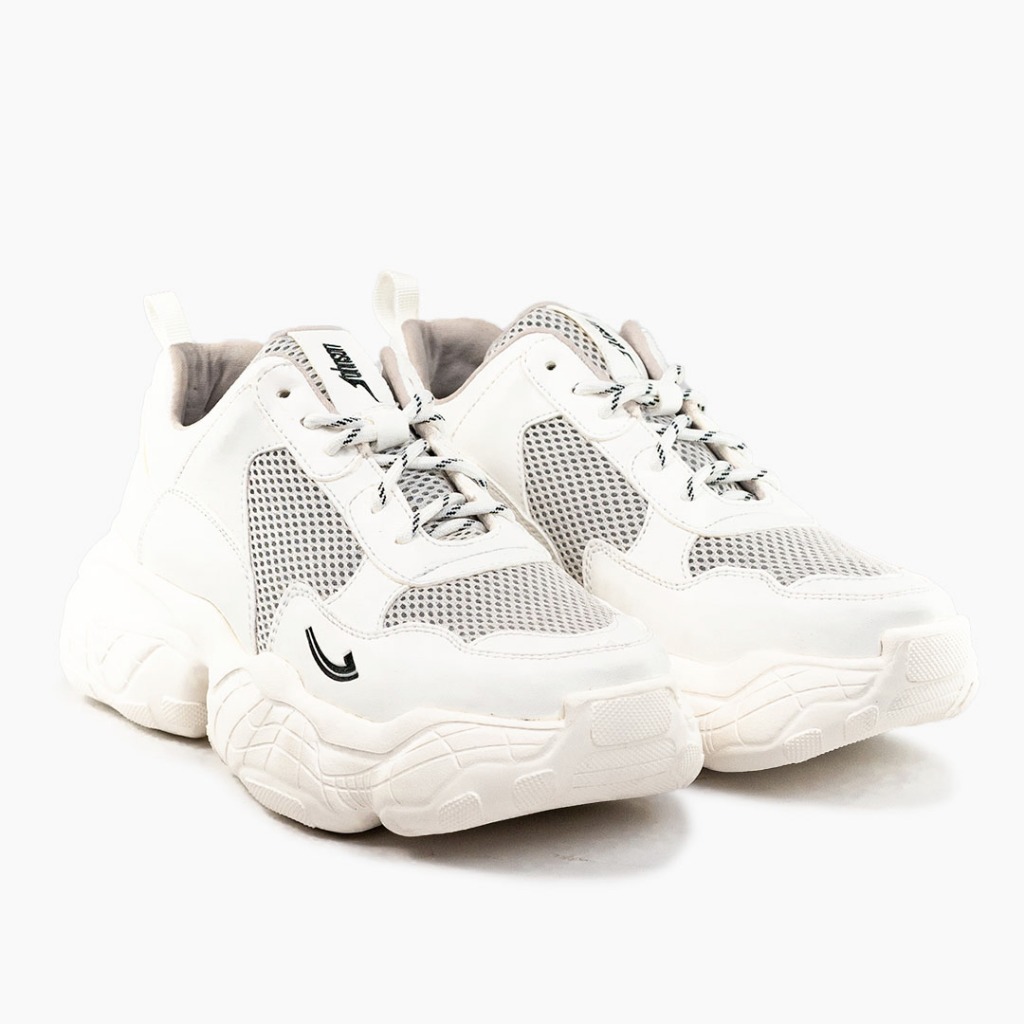 Sepatu Sneakers Wanita Johnson - ion White