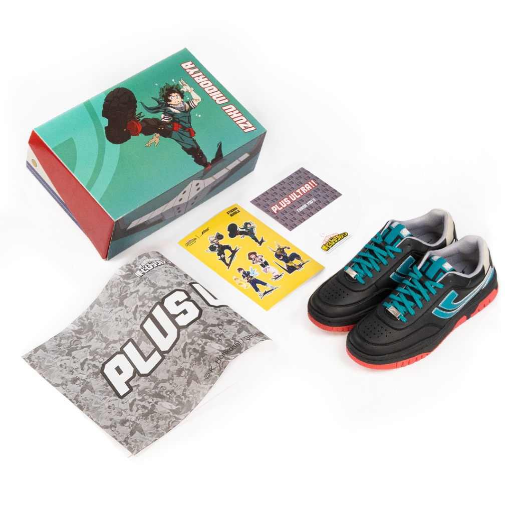 SEPATU SNEAKERS JOHNSON X MY HERO ACADEMIA - MIDORIYA (DEKU)