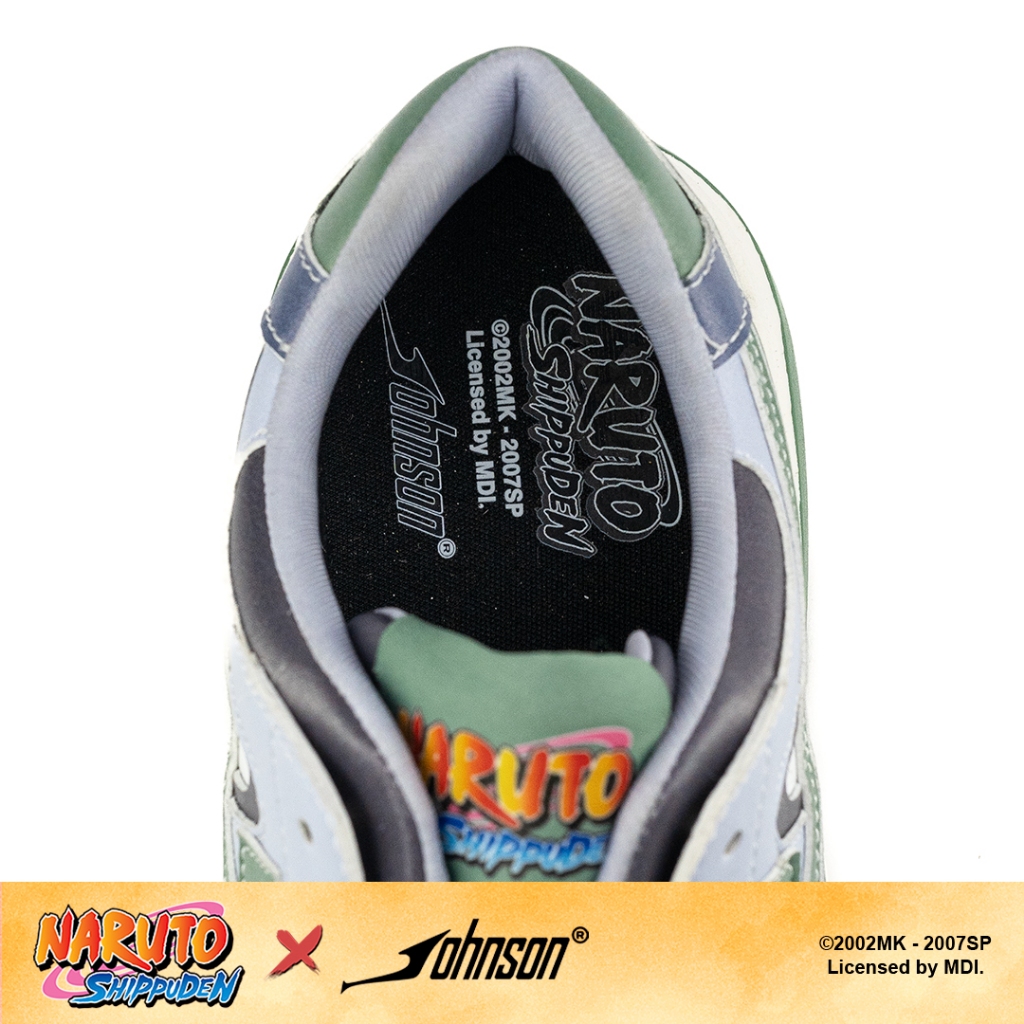 SEPATU SNEAKERS JOHNSON X NARUTO SHIPPUDEN - KAKASHI