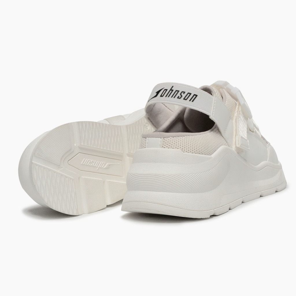 SEPATU SNEAKERS JOHNSON - DRAGON (LADIES) WHITE