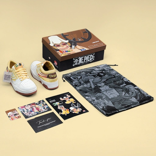 Image of SEPATU SNEAKERS JOHNSON X ONE PIECE - USOPP
