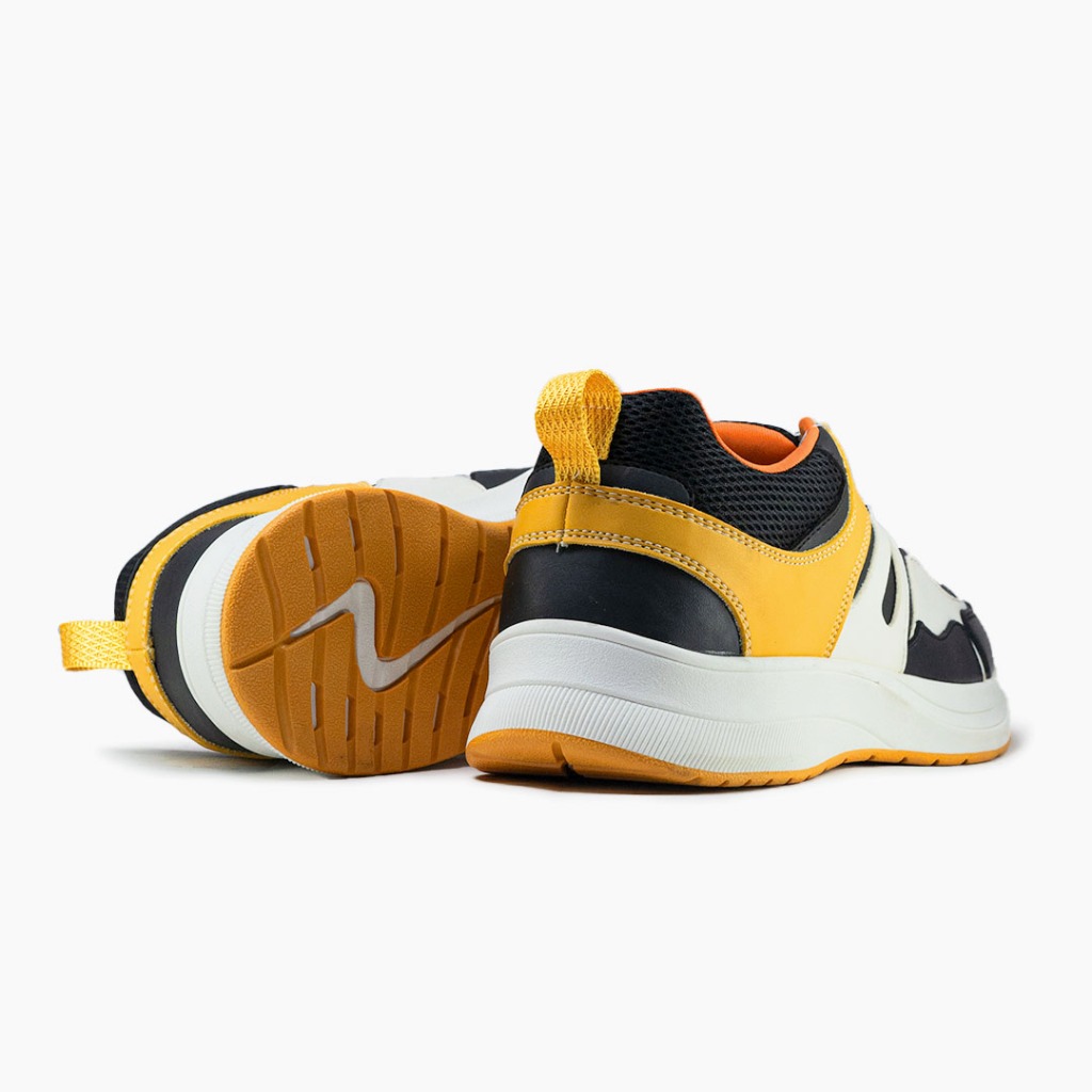 SEPATU SNEAKERS JOHNSON - FENRIR YELLOW WHITE