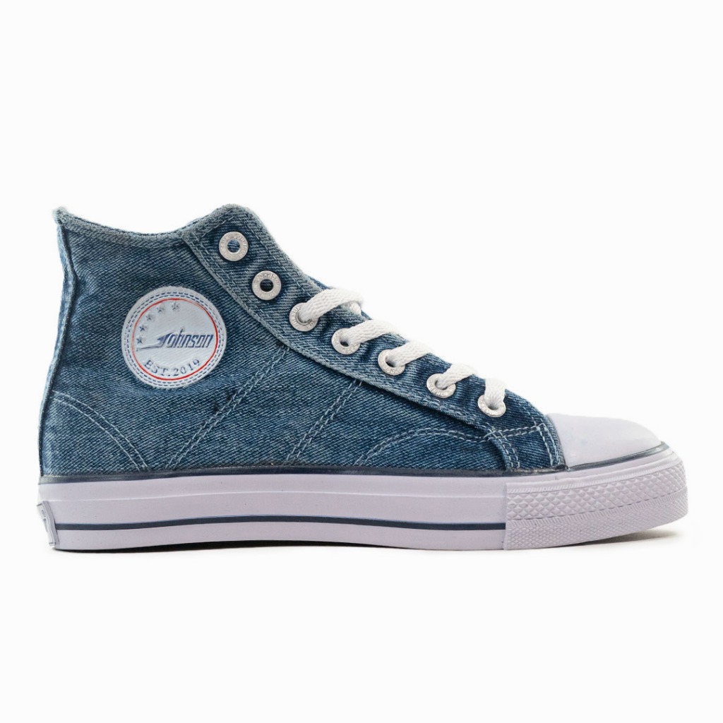 SEPATU SNEAKERS JOHNSON - CLASSIC HIGHCUT DENIM