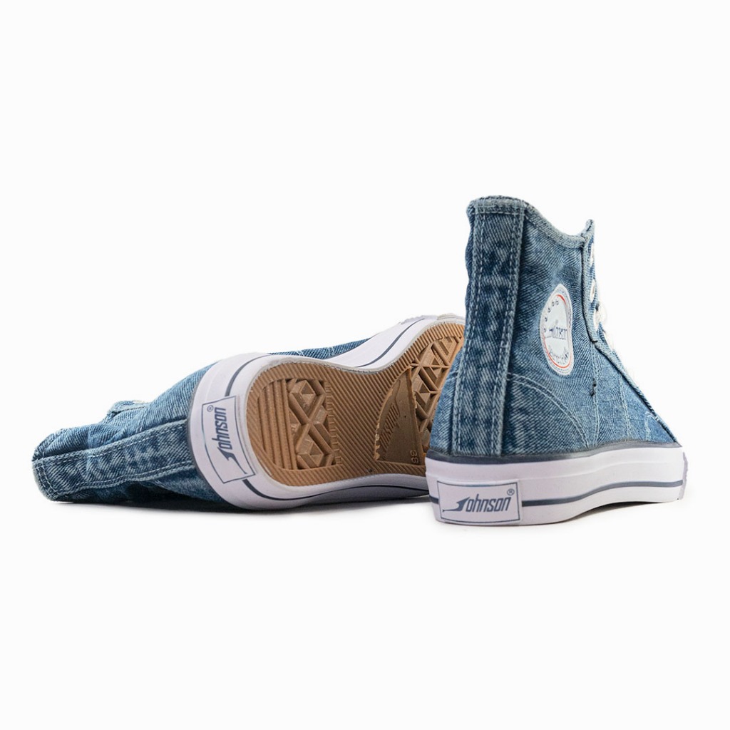 SEPATU SNEAKERS JOHNSON - CLASSIC HIGHCUT DENIM