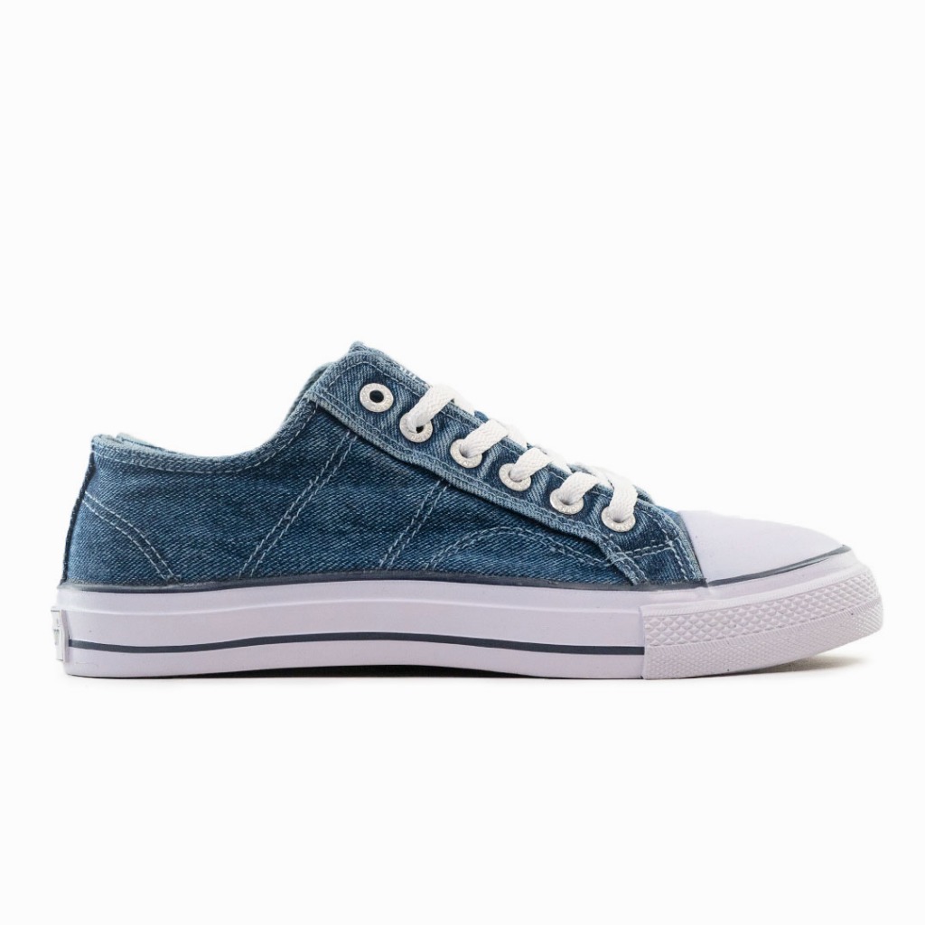 SEPATU SNEAKERS JOHNSON - CLASSIC LOWCUT (LC) DENIM