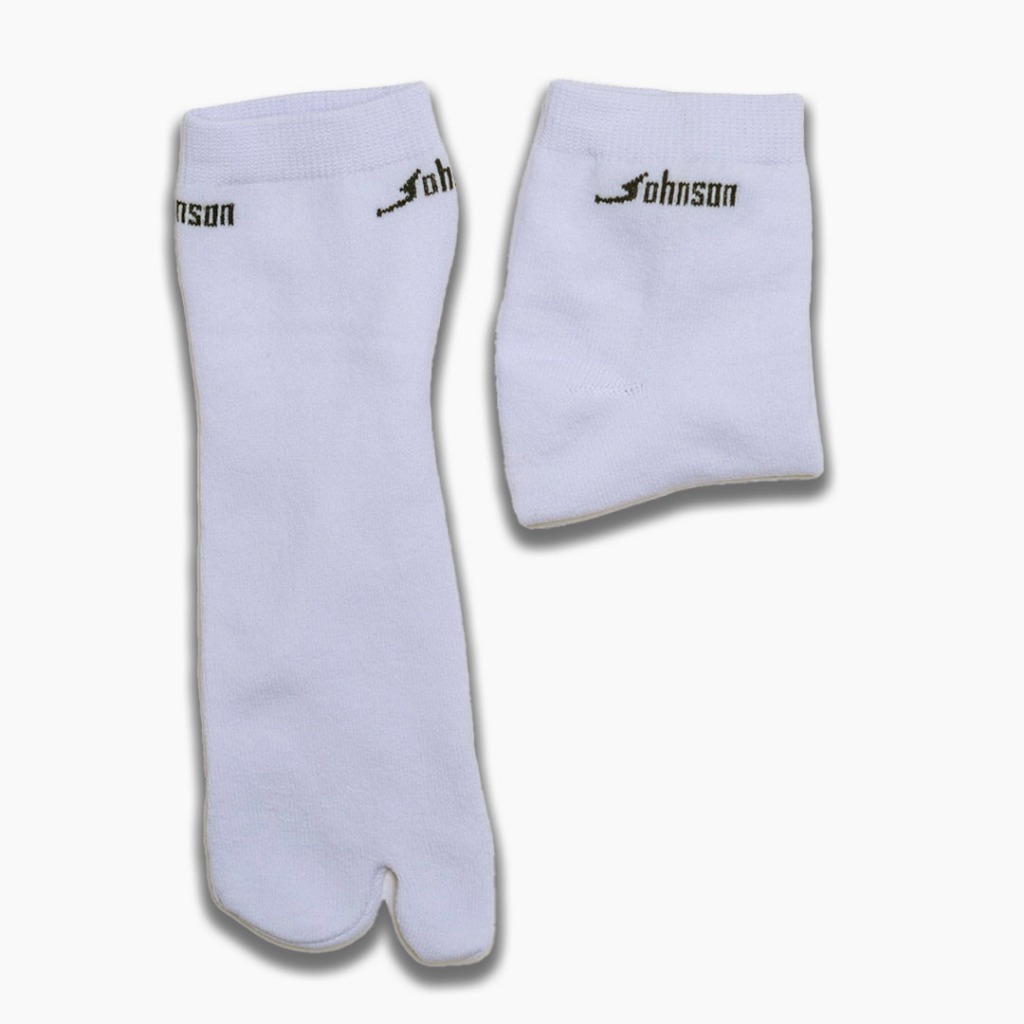 KAOS KAKI TABI JOHNSON PENDEK - WHITE
