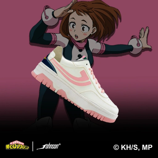 Image of SEPATU SNEAKERS JOHNSON X MY HERO ACADEMIA - URARAKA