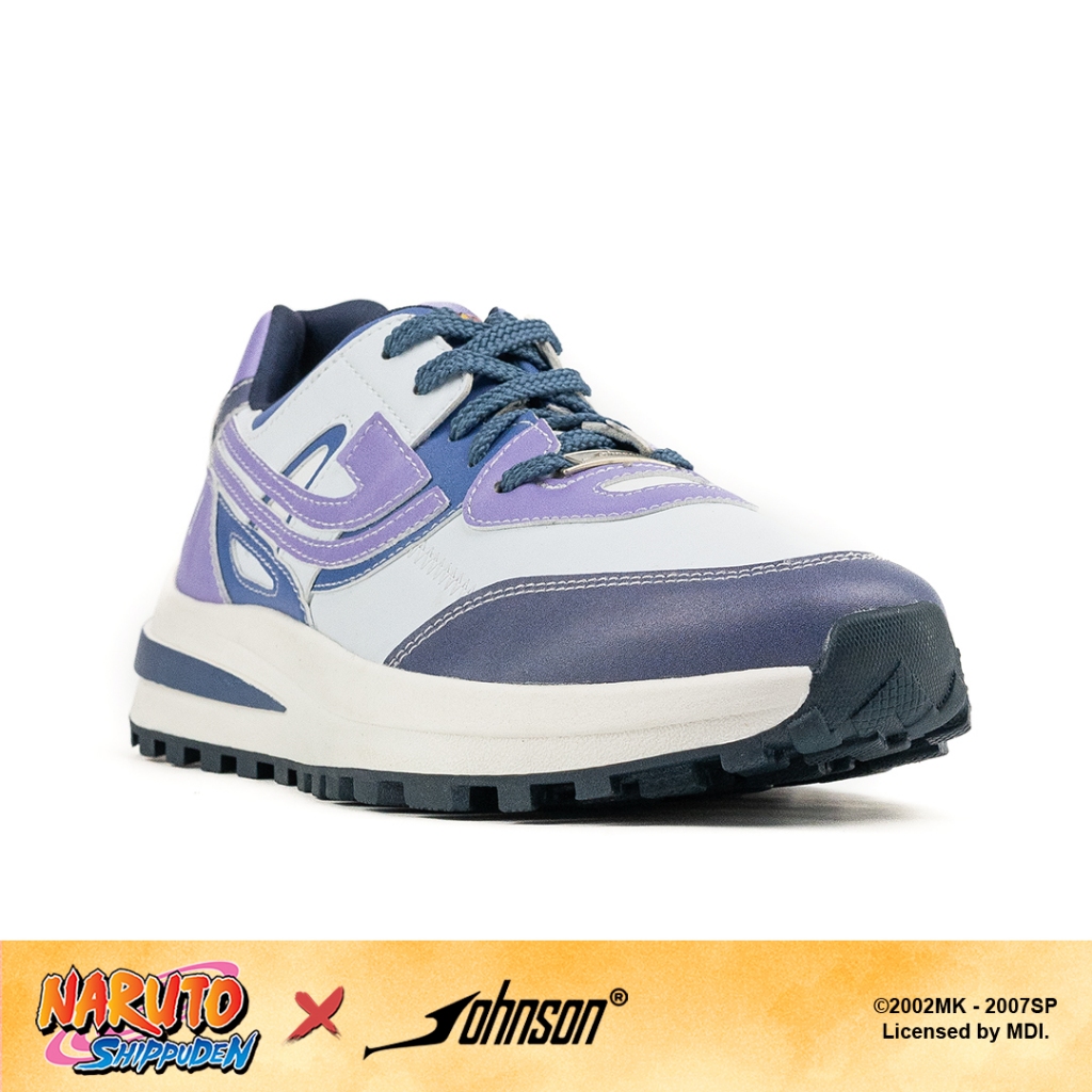 SEPATU SNEAKERS JOHNSON X NARUTO SHIPPUDEN - SASUKE